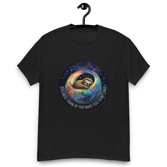 Slothful Relax 100% Naps Miesten klassinen t-paita